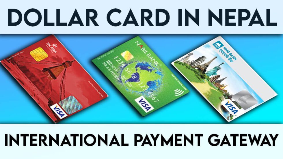 Dollar card in Nepal – prepaid USD Visa and Mastercard cards issued by Nepali banks