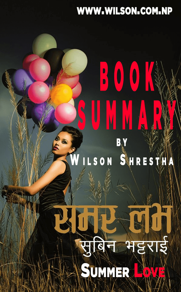 Cover of Summer Love (समर लभ), a Nepali novel by Subin Bhattarai
