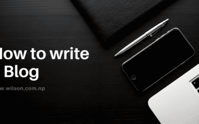 How to write a blog?