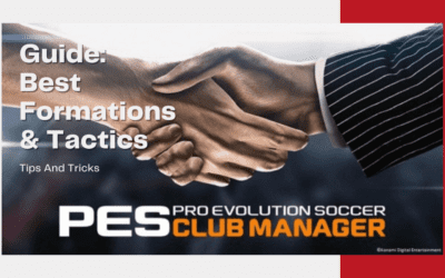PES Club Manager Guide: Best Formation and Tactics with Tips and tricks