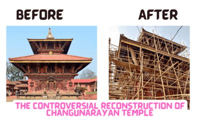 Before and After: The Controversial Reconstruction of Changunarayan Temple