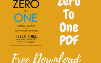 Zero to One pdf FREE DOWNLOAD