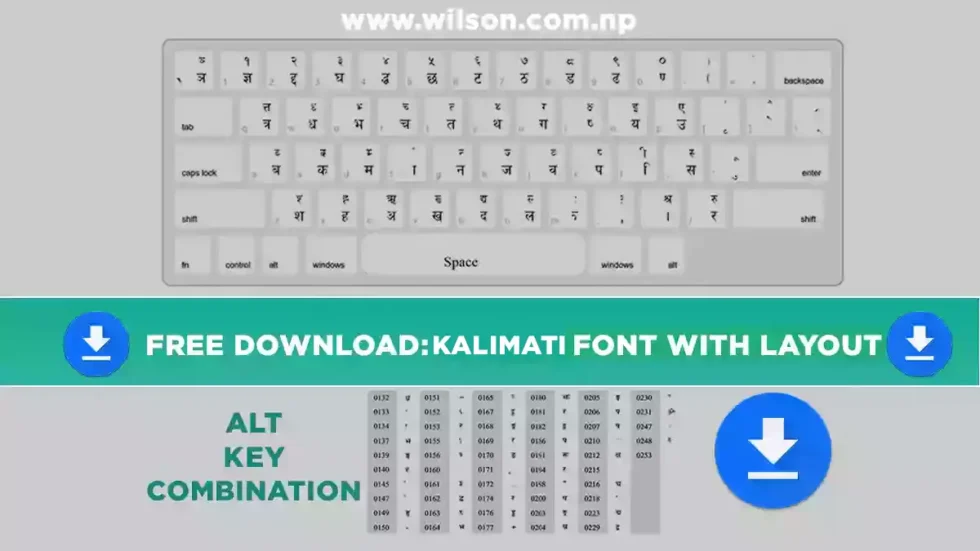 Kalimati font download – free Nepali Unicode font sample