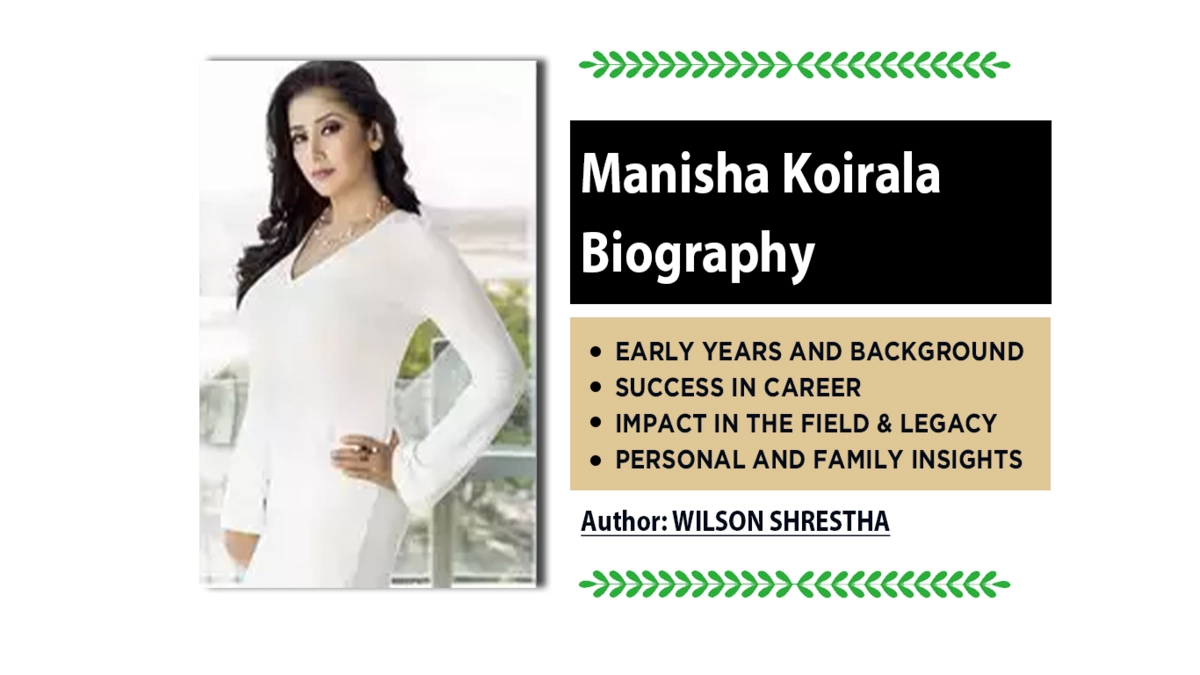 Manisha Koirala Biography