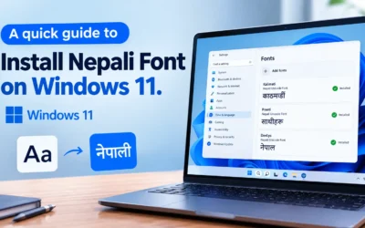 How to Install Nepali Font on Windows 11 (2026 Guide)
