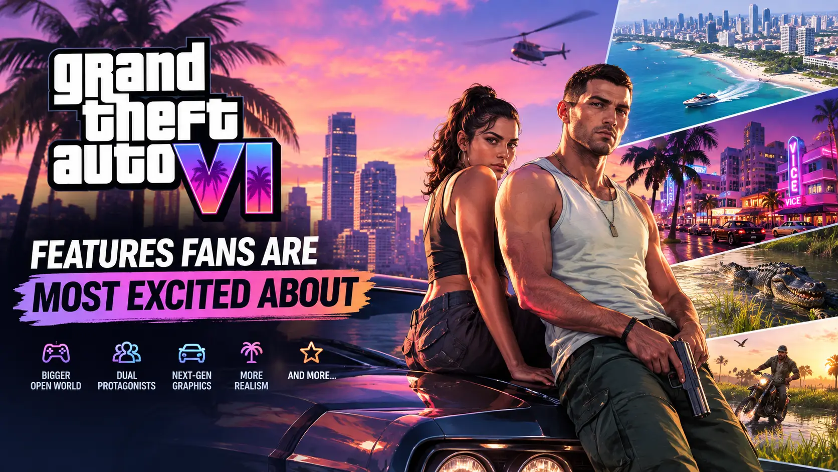 GTA 6 Features Fans Are Most Excited About GTA 6 Features Fans Are Most Excited About