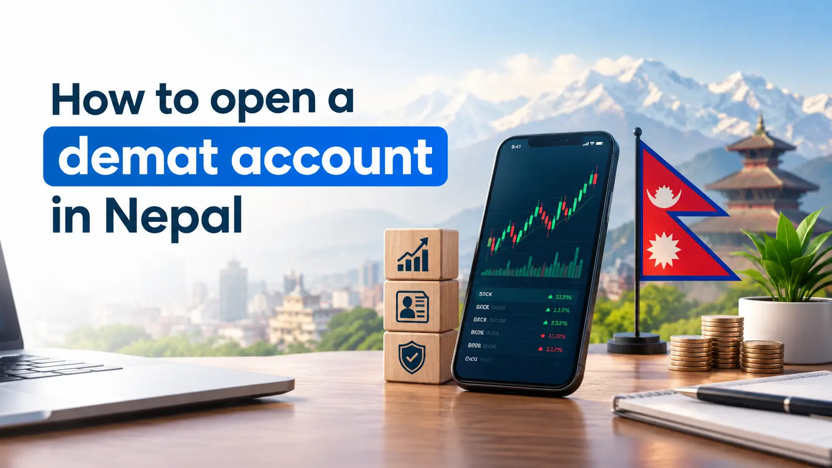 Step-by-step guide showing how to open a Demat account in Nepal with CDSC, BOID and MeroShare