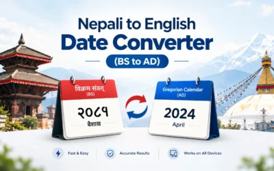 Nepali to English Date Converter (BS to AD)