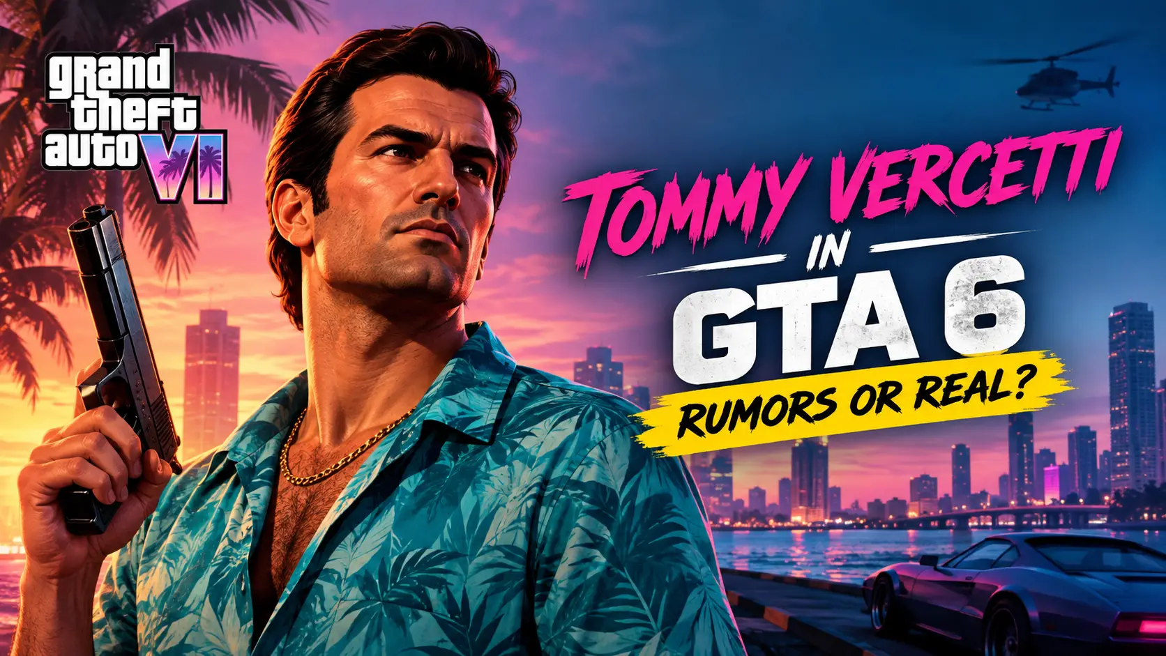 Tommy Vercetti in GTA 6 rumors or real - Vice City kingpin and the Vercetti Estate explained