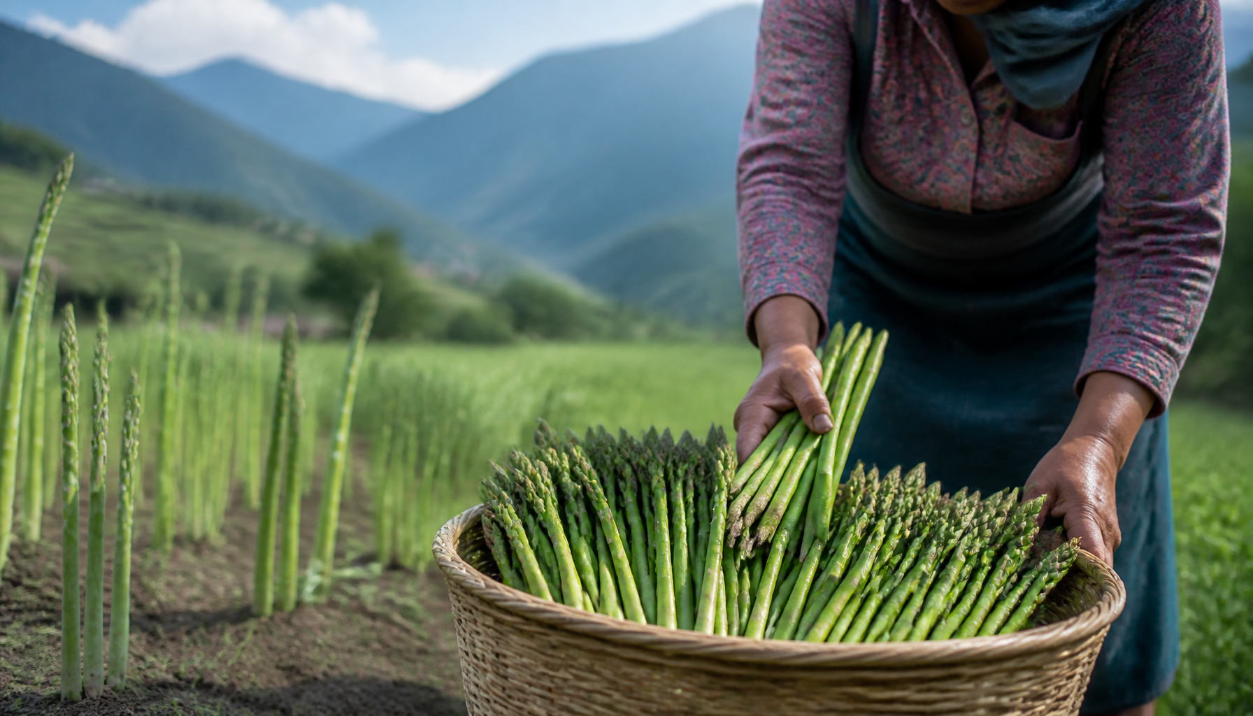 Growing and Sourcing Asparagus in Nepal - asparagus in Nepali