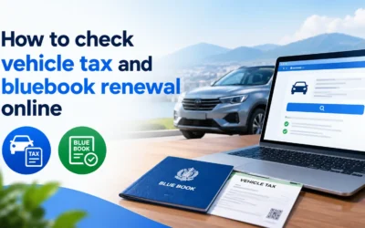How to Check Vehicle Tax and Bluebook Renewal Online in Nepal (2083/84)
