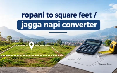 Ropani to Square Feet Converter: Jagga Napi Tool for Nepal (2026)
