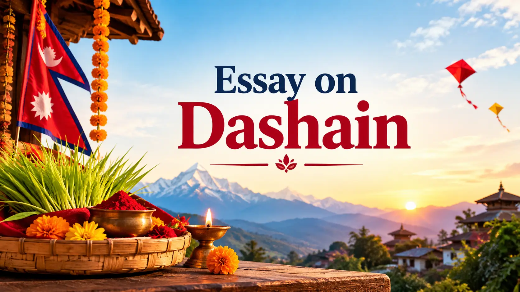 Essay on Dashain in English for students