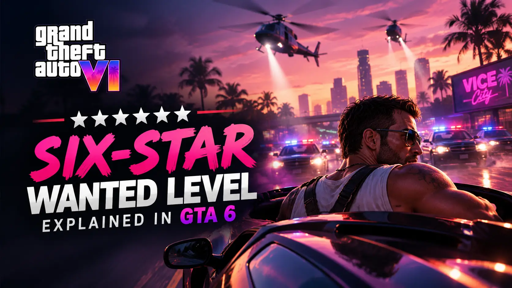 GTA 6 six-star wanted chase: Jason and Lucia pursued by police in Leonida