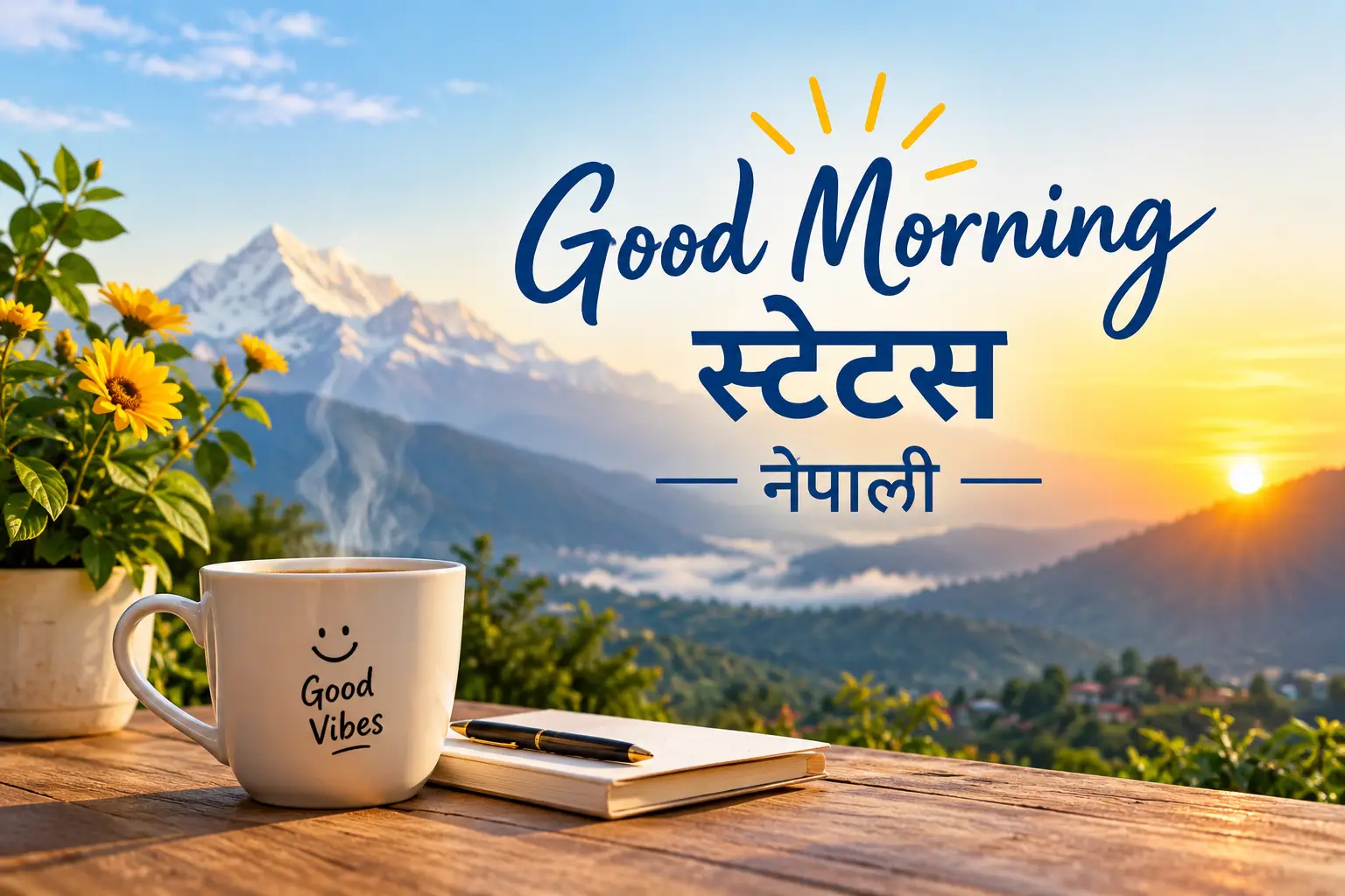 Good Morning Status in Nepali - शुभ प्रभात wishes and quotes