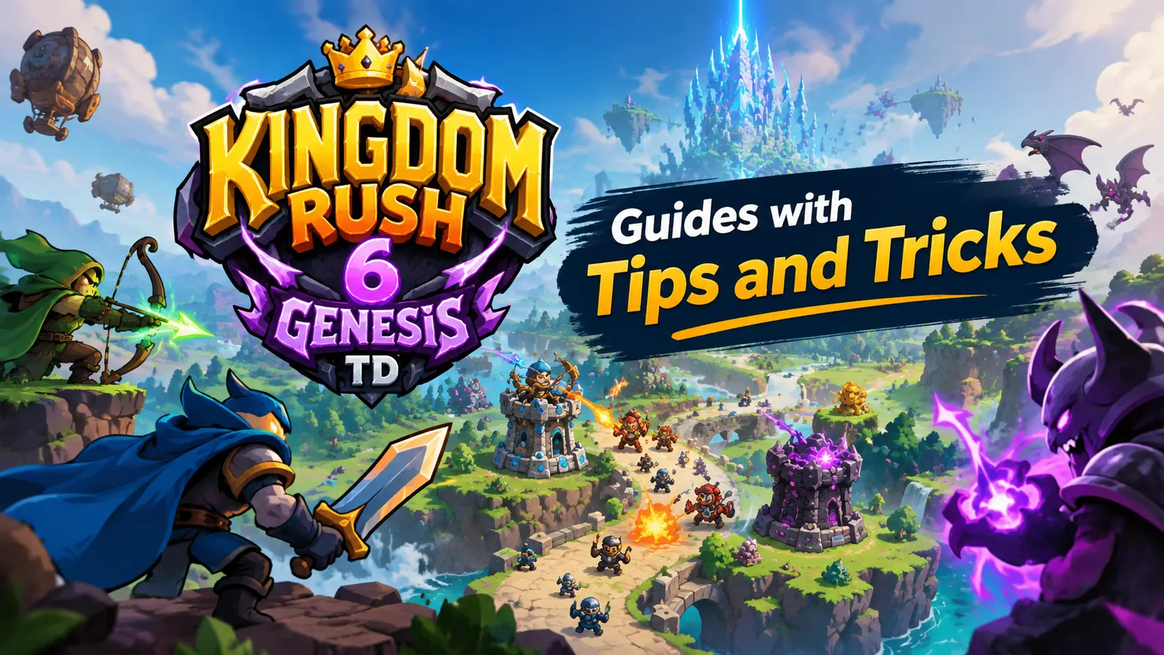 Kingdom Rush 6: Genesis TD guides with tips and tricks