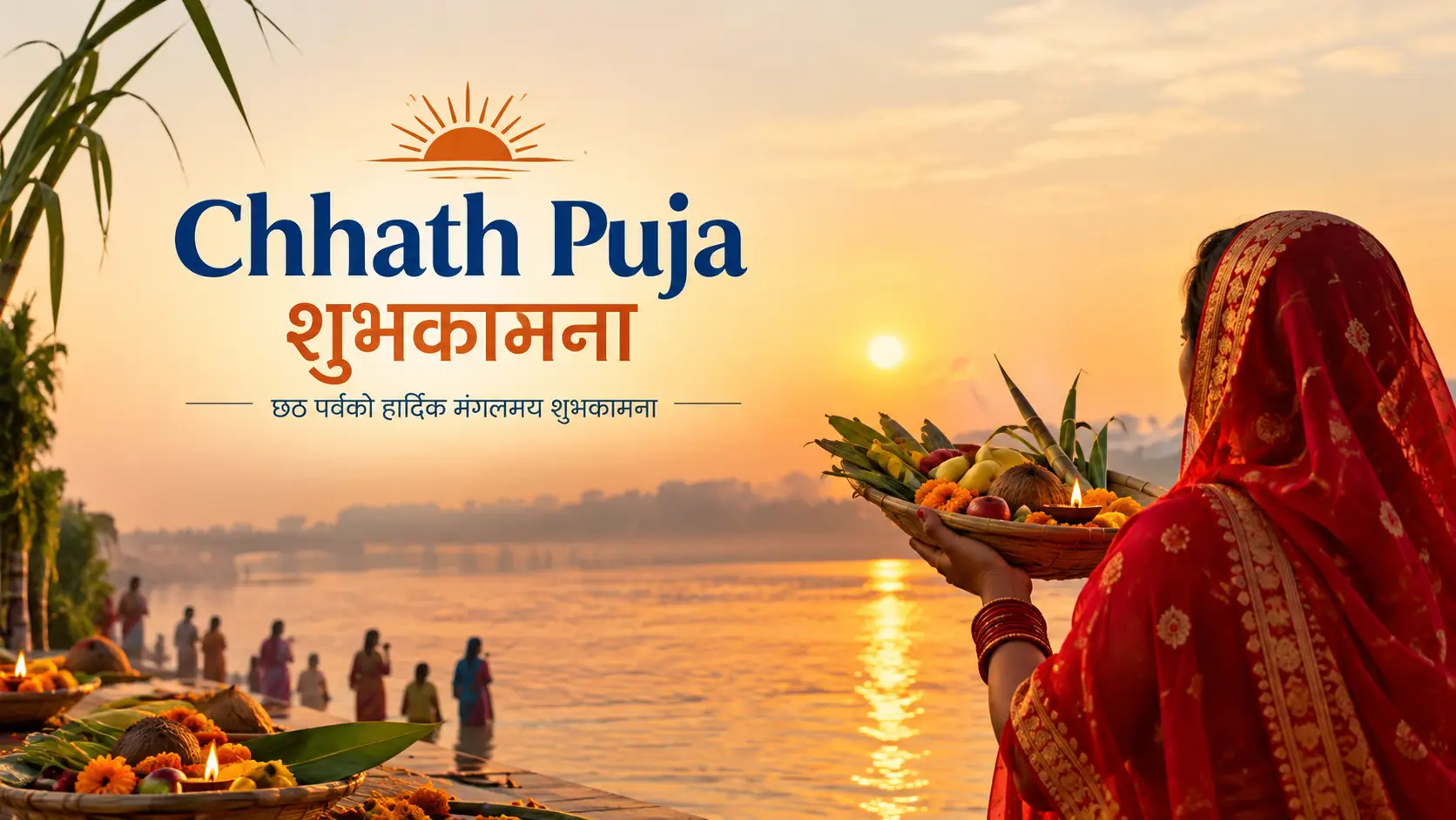 Chhath Puja wishes in Nepali – छठ पर्वको शुभकामना
